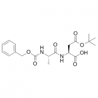 MC85007 L-Aspartic acid, N-[(phenylmethoxy)carbonyl]-L-alanyl-, 24-(1,1-dimethylethyl) ester (9CI) 3408-50-2 L-Aspartic acid, N-[(phenylmethoxy)carbonyl]-L-alanyl-, 24-(1,1-dimethylethyl) ester (9CI)