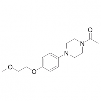 MC85224 Ethanone, 1-[4-[4-(2-methoxyethoxy)phenyl]-1-piperazinyl]- 387358-27-2 Ethanone, 1-[4-[4-(2-methoxyethoxy)phenyl]-1-piperazinyl]-