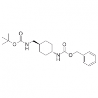 MC84172 Carbamic acid,[trans-4-[[[(1,1-dimethylethoxy)carbonyl]amino]methyl]cyclohexyl]-, phenylmethyl ester 192323-61-8 Carbamic acid,[trans-4-[[[(1,1-dimethylethoxy)carbonyl]amino]methyl]cyclohexyl]-, phenylmethyl ester