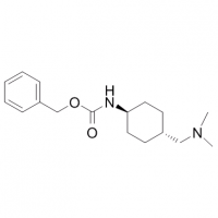 MC82969 Carbamic acid, N-[trans-4-[(dimethylamino)methyl]cyclohexyl]-, phenylmethyl ester 1356953-43-9 Carbamic acid, N-[trans-4-[(dimethylamino)methyl]cyclohexyl]-, phenylmethyl ester