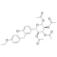 MC81684 L-Xylopyranose, 5-C-[4-chloro-3-[(4-ethoxyphenyl)methyl]phenyl]-, 1,2,3,4-tetraacetate,(5S)- 1018898-84-4 L-Xylopyranose, 5-C-[4-chloro-3-[(4-ethoxyphenyl)methyl]phenyl]-, 1,2,3,4-tetraacetate,(5S)-