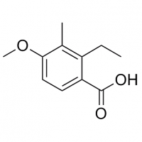 MC82215 Benzoic acid, 2-ethyl-4-methoxy-3-methyl- 1181770-76-2 Benzoic acid, 2-ethyl-4-methoxy-3-methyl-