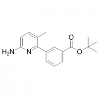 MC81911 Benzoic acid, 3-(6-amino-3-methyl-2-pyridinyl)-, 1,1-dimethylethyl ester 1083057-14-0 Benzoic acid, 3-(6-amino-3-methyl-2-pyridinyl)-, 1,1-dimethylethyl ester