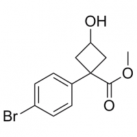 MC83296 methyl 1-(4-bromophenyl)-3-hydroxycyclobutanecarboxylate 1432059-59-0 methyl 1-(4-bromophenyl)-3-hydroxycyclobutanecarboxylate