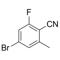 MC83258 Benzonitrile, 4-bromo-2-fluoro-6-methyl- 1427438-75-2 Benzonitrile, 4-bromo-2-fluoro-6-methyl-