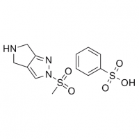 MC82710 Pyrrolo[3,4-c]pyrazole, 2,4,5,6-tetrahydro-2-(methylsulfonyl)-, benzenesulfonate (1:1) 1280210-80-1 Pyrrolo[3,4-c]pyrazole, 2,4,5,6-tetrahydro-2-(methylsulfonyl)-, benzenesulfonate (1:1)