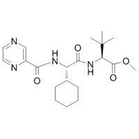 MC85283 L-Valine, (2S)-2-cyclohexyl-N-(2-pyrazinylcarbonyl)glycyl-3-methyl-, methyl ester 402958-95-6 L-Valine, (2S)-2-cyclohexyl-N-(2-pyrazinylcarbonyl)glycyl-3-methyl-, methyl ester