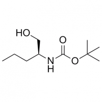 MC82161 Carbamic acid, N-[(1S)-1-(hydroxymethyl)butyl]-, 1,1-dimethylethyl ester 116611-55-3 Carbamic acid, N-[(1S)-1-(hydroxymethyl)butyl]-, 1,1-dimethylethyl ester