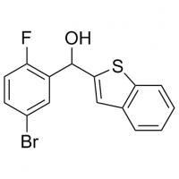 MC81775 Benzo[b]thiophene-2-methanol, α-(5-bromo-2-fluorophenyl)- 1034305-11-7 Benzo[b]thiophene-2-methanol, α-(5-bromo-2-fluorophenyl)-