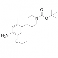 MC81760 tert-Butyl 4-(4-amino-5-isopropoxy-2-methylphenyl)piperidine-1-carboxylate 1032903-63-1 tert-Butyl 4-(4-amino-5-isopropoxy-2-methylphenyl)piperidine-1-carboxylate