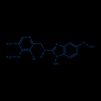 MC306029  5-甲氧基-2-(((4-甲氧基-3,5-二甲基吡啶-2-基)甲基)亚磺酰基)-1-甲基-1H-苯并[d]咪唑 [89352-76-1]