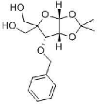 MC74691 3-O-BENZYL-4-(HYDROXYMETHYL-1,2-O-ISOPROPYLIDENE)-ALPHA-D-ERYTHROPENTOFURANOSE 63593-03-3 3-O-苄基-4-C-羟甲基-1,2-O-异亚丙基-ALPHA-D-呋喃核糖