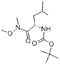 MC86994 BOC-L-LEUCINE N,O-DIMETHYLHYDROXAMIDE 87694-50-6 N-(叔丁氧基羰基)-L-亮氨酸-N′-甲氧基-N′-甲酰胺