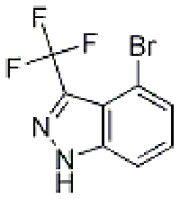 MC79963 1H-Indazole,4-broMo-3-(trifluoroMethyl)- 1211583-69-5 1H-吲唑,4-溴-3-(三氟甲基)