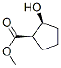 MC82420 Cyclopentanecarboxylic acid, 2-hydroxy-, methyl ester, (1R-cis)- (9CI) 122331-02-6 Cyclopentanecarboxylic acid, 2-hydroxy-, methyl ester, (1R-cis)- (9CI)