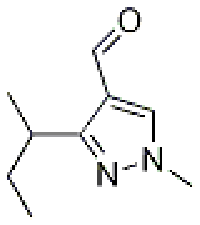 MC79816 3-sec-butyl-1-methyl-1H-pyrazole-4-carbaldehyde 1172893-08-1 3-SEC-BUTYL-1-METHYL-1H-PYRAZOLE-4-CARBALDEHYDE