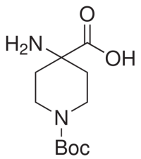 MC43886  N-Boc-4-氨基哌啶-4-羧酸  [183673-71-4]
