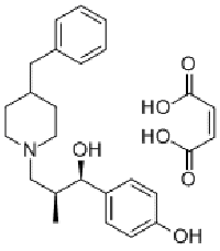 MC83871 (AR,BS)-ALPHA-(4-HYDROXYPHENYL)-BETA-METHYL-4-(PHENYLMETHYL)-1-PIPERIDINEPROPANOL MALEATE 169274-78-6 (AR,BS)-ALPHA-(4-HYDROXYPHENYL)-BETA-METHYL-4-(PHENYLMETHYL)-1-PIPERIDINEPROPANOL MALEATE