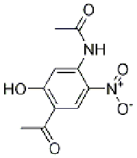 MC75002 N-(4-acetyl-5-hydroxy-2-nitrophenyl)acetaMide 6607-96-1 N-(4-acetyl-5-hydroxy-2-nitrophenyl)acetaMide