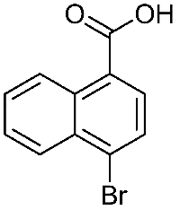 MC62478 4-Bromo-1-Naphtalenecarboxylic Acid 16650-55-8 4-溴-1-萘甲酸