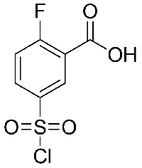 MC85131 5-(Chlorosulphonyl)-2-Fluorobenzoic Acid 37098-75-2 5-(氯磺酰基)-2-氟苯甲酸