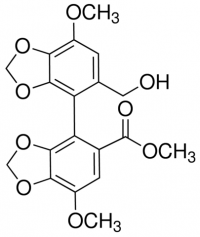 MC80145 methyl 4-[5-(hydroxymethyl)-7-methoxy-1,3-benzodioxol-4-yl]-7-methoxy-1,3-benzodioxole-5-carboxylate 118159-48-1 双环醇