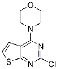 MC74739 4-(2-chlorothieno[2,3-d]pyriMidin-4-yl)Morpholine 63894-67-7 2-氯-4-吗啡啉基噻吩并[2,3-D]嘧啶