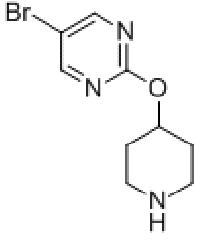 MC76502 5-BROMO-2-(PIPERIDIN-4-YLOXY)PYRIMIDINE 792180-52-0 5-溴-2-(4-哌啶基氧基)嘧啶