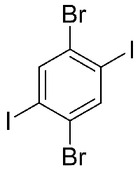 MC67155 1,4-Dibromo-2,5-Diiodobenzene 63262-06-6 1,4-二溴-2,5-二碘苯