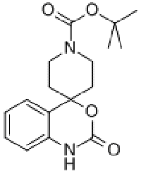 MC76885 1,2-DIHYDRO-2-OXO-SPIRO[4H-3,1-BENZOXAZINE-4,4'-PIPERIDINE]-1'-CARBOXYLIC ACID 1,1-DIMETHYL ETHYL ESTER 84060-08-2 1,2-二氢-2-氧代螺[4H-3,1-苯并恶嗪-4,4'-哌啶]-1'-羧酸叔丁酯
