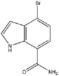 MC79971 4-bromo-1H-indole-7-carboxamide 1211596-82-5 4-溴-1H-吲哚-7-甲酰胺