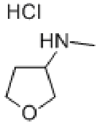 MC78633 METHYL-(TETRAHYDRO-FURAN-3-YL)-AMINE HCL 917882-94-1 3-甲胺-四氢呋喃盐酸盐