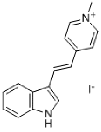 MC85086 F16 36098-33-6 4-[(1E)-2-(1H-INDOL-3-YL)ETHENYL]-1-METHYL-PYRIDINIUM IODIDE