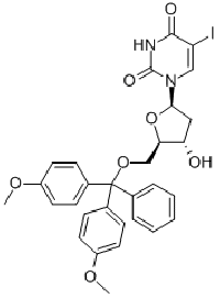 MC26091  5'-DMT-5-碘-2'-脱氧尿苷  [104375-88-4]