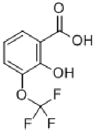 MC76332 2-Hydroxy-3-trifluoromethoxy-benzoic acid 773873-50-0 2-羟基-3-(三氟甲氧基)苯甲酸