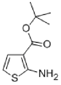 MC74130 2-AMINOTHIOPHENE-3-CARBOXYLIC ACID T-BUTYL ESTER 59739-05-8 2-氨基噻吩-3-甲酸叔丁酯