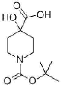 MC72687 1-BOC-4-HYDROXY-4-PIPERIDINECARBOXYLIC ACID 495414-64-7 N-BOC-4-羟基哌啶-4-甲酸