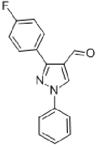 MC85110 3-(4-FLUORO-PHENYL)-1-PHENYL-1H-PYRAZOLE-4-CARBALDEHYDE 36640-40-1 3-(4-FLUORO-PHENYL)-1-PHENYL-1H-PYRAZOLE-4-CARBALDEHYDE