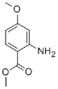 MC72794 2-AMINO-4-METHOXY-BENZOIC ACID METHYL ESTER 50413-30-4 2-氨基-4-甲氧基苯甲酸甲酯