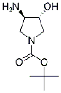 MC61811 (3R,4R)-tert-Butyl-3-amino-4-hydroxypyrrolidine-1-carboxylate 148214-90-8 (3R,4R)-3-氨基-4-羟基吡咯烷-1-甲酸叔丁酯