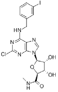 MC83760 1-[2-CHLORO-6-[[(3-IODOPHENYL)METHYL]AMINO]-9H-PURIN-9-YL]-1-DEOXY-N-METHYL-BETA-D-RIBOFURANURONAMIDE 163042-96-4 2-CL-IB-MECA