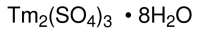 MC42366  硫酸铥(III) 八水合物  [13778-40-0]