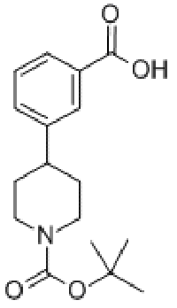 MC76779 3-(1-(TERT-BUTOXYCARBONYL)PIPERIDIN-4-YL)BENZOIC ACID 828243-30-7 1-BOC-4-(3-羧基苯基)哌啶