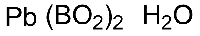MC61774 Lead (II) Borate Monohydrate 14720-53-7 偏硼酸铅