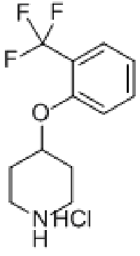 MC76728 4-(2-TRIFLUOROMETHYL-PHENOXY)-PIPERIDINE HYDROCHLORIDE 823782-74-7 4-(2-(三氟甲基)苯氧基)哌啶盐酸盐