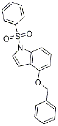MC76506 4-(benzyloxy)-1-(phenylsulfonyl)-1H-indole 79315-62-1 4-(benzyloxy)-1-(phenylsulfonyl)-1H-indole