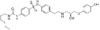 MC80411 4-[[(HEXYLAMINO)CARBONYL]AMINO]-N-[4-[2-[[(2S)-2-HYDROXY-3-(4-HYDROXYPHENOXY)PROPYL]AMINO]ETHYL]PHENYL]-BENZENESULFONAMIDE 159182-43-1 L755,507