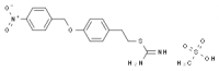 MC80482 2-[2-[4-(4-Nitrobenzyloxy)Phenyl]Ethyl]Isothiourea Mesylate 182004-65-5 2-[2-[4-(4-Nitrobenzyloxy)Phenyl]Ethyl]Isothiourea Mesylate