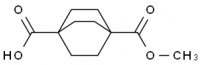 MC70523 BICYCLO[2.2.2]OCTANE-1,4-DICARBOXYLIC ACID HEMIMETHYLESTER 18720-35-9 二环[2,2,2]辛烷-1,4-环己二羧酸单甲酯