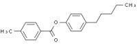 MC72831 4-pentylphenyl-4'-methylbenzoate 50649-59-7 4-甲基苯甲酸对戊基苯酚酯